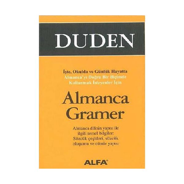 Duden Almanca Gramer