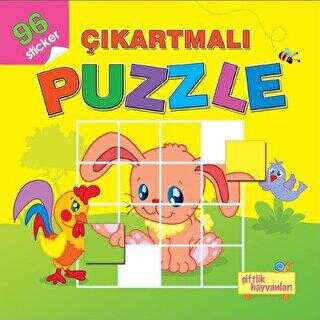 Çiftlik Hayvanları Çıkartmalı Puzzle