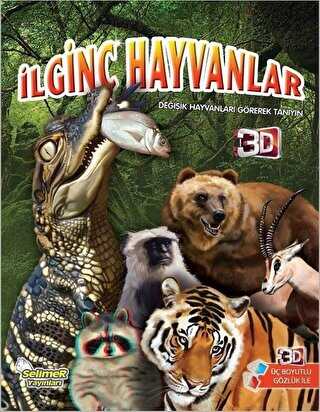 İlginç Hayvanlar 3 Boyutlu Gözlük İle