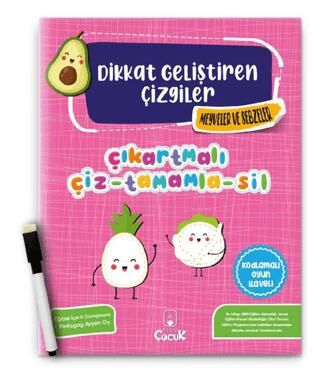 Meyveler ve Sebzeler Dikkat Geliştiren Çizgiler