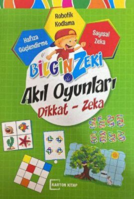 Bilgin Zeki ile Akıl Oyunları Dikkat Zeka Yeşil Seri