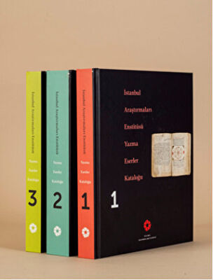 İstanbul Araştırmaları Enstitüsü Yazma Eserler Kataloğu 3 Kitap Takım
