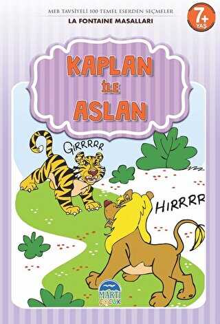 Kaplan ile Aslan La Fontaine Masalları