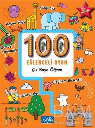 100 Eğlenceli Oyun Çiz Boya Öğren