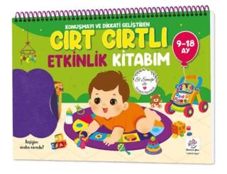 9 18 Ay İlk Cırt Cırtlı Keçeli Etkinlik Kitabım