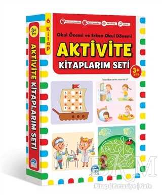 Aktivite Kitaplarım Seti 3 Yaş Okul Öncesi ve Erken Okul Dönemi