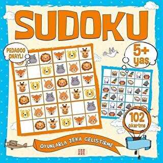 Çocuklar İçin Sudoku Çıkartmalı 5 Yaş