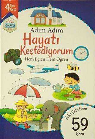 Adım Adım Hayatı Keşfediyorum 6 Yaş Zeka Geliştiren 85 Soru