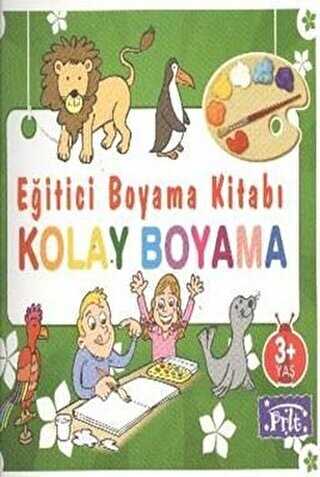 Eğitici Boyama Kitabı Bilmeceli Boyama