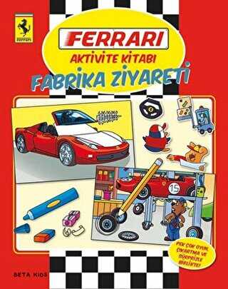 Ferrari Aktivite Kitabı Fabrika Ziyareti