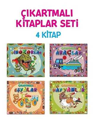 Çıkartmalı Kitaplar Seti 4 Kitap Takım