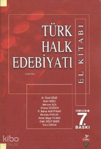 Türk Halk Edebiyatı El Kitabı