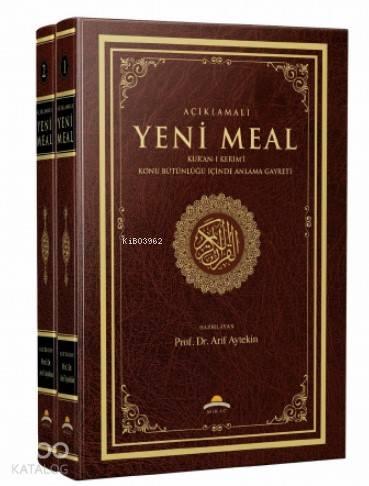 Açıklamalı Yeni Meal 2 Cilt Takım