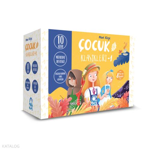 Mavi Kirpi Çocuk Klasikleri 2 Set 10 Kitap