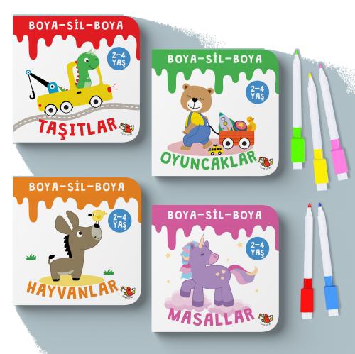 Boya Sil Boya 4 Kitap Set