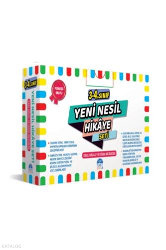 3 ve 4 Sınıf Yeni Nesil Hikaye Seti Kırmızı