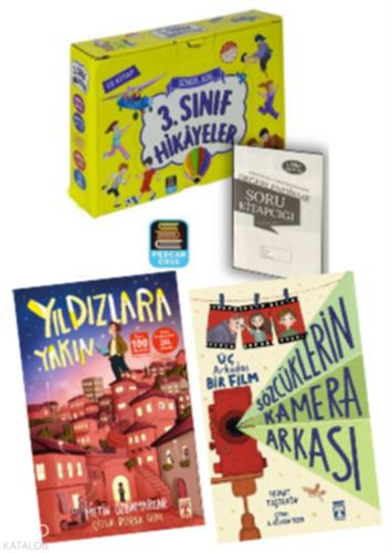 3 Sınıf Hikayeler Okuma Seti 10 Kitap Yıldızlara Yakın Sözcüklerin Kamera Arkası 13 Kitap Set