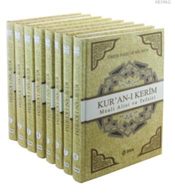 Kuran ı Kerimin Türkçe Meali ve Tefsiri 8 Cilt Takım