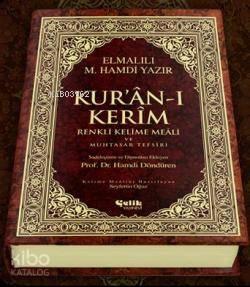 Kur an ı Kerim Renkli Kelime Meali
