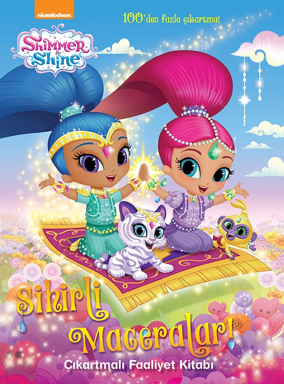 Shimmer shine Sihirli Maceralar Çıkartmalı Faaliyet Kitabı
