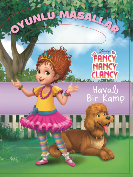 Disney Fancy Nancy Clancy Havalı Bir Kamp Oyunlu Masallar Kitabı