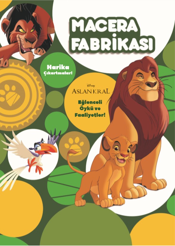 Disney Aslan Kral Masal Çantası