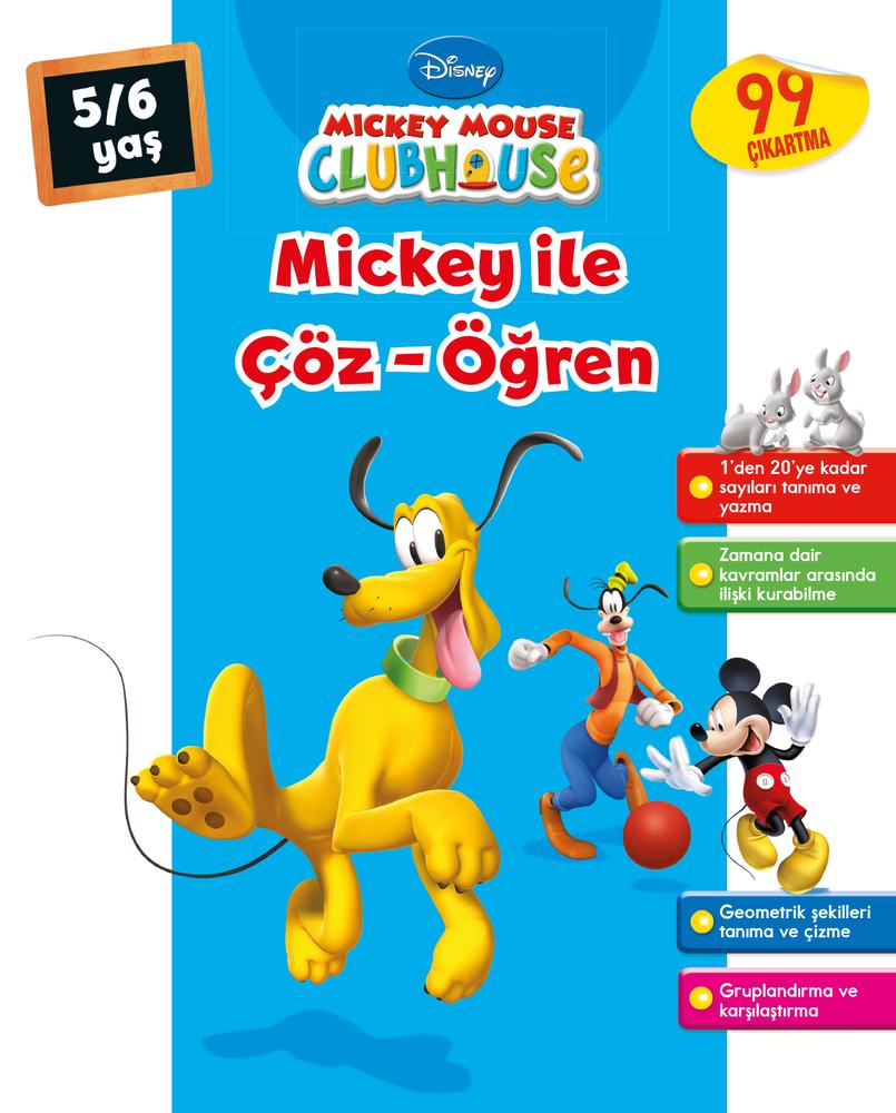 Mickey İle Çöz Öğren 5 6 Yaş