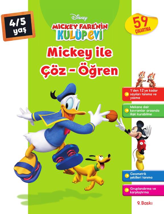 Mickey İle Çöz Öğren 4 5 Yaş