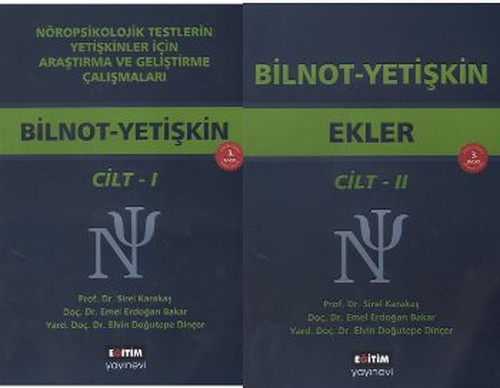 Bilnot Yetişkin 2 Cilt Takım