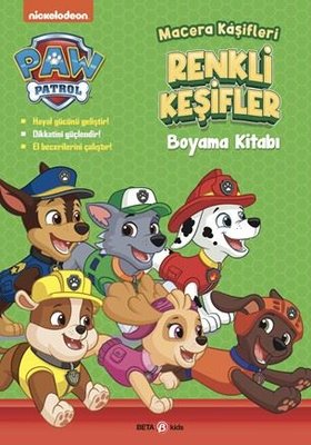 Paw Patrol Paticik Çıkartma Kitabı