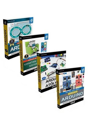 Arduino Atölye Seti 4 Kitap Takım
