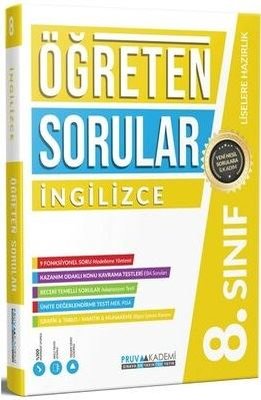 8 Sınıf İngilizce Öğreten Soru Bankası