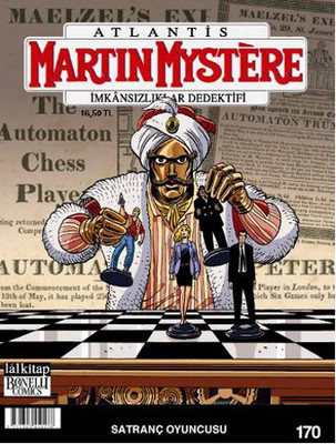 Martin Mystere Sayı 170 Satranç Oyuncusu