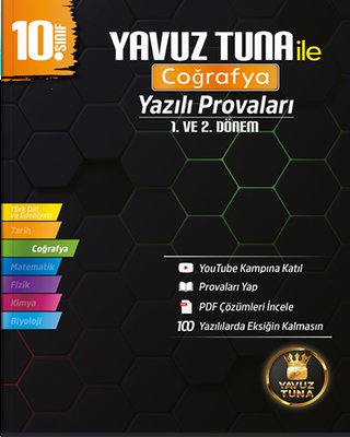 Yavuz Tuna 11 Sınıf Coğrafya Yazılı Provaları