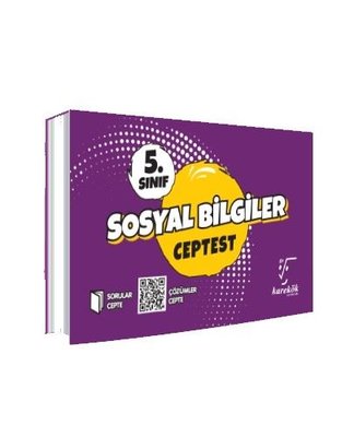 Karekök Yayınları 5 Sınıf Sosyal Bilgiler Cep Test