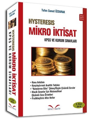 Hysteresis İktisat Soruları Cilt 3 Son Dörtlü