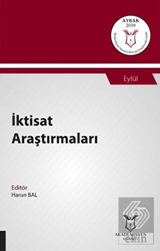 İktisat Araştırmaları AYBAK 2019 Eylül