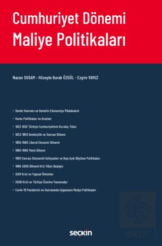 Cumhuriyet Dönemi Maliye Politikaları