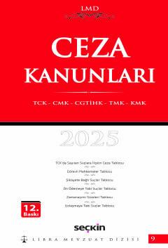 Libra Mevzuat DizisiCeza Kanunları TCK CMK CGTİHK TMK KMK LMD 9