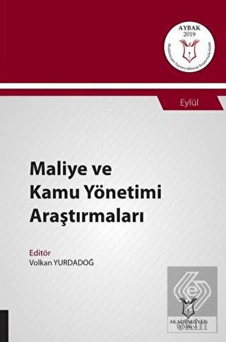 Maliye ve Kamu Yönetimi Araştırmaları AYBAK 2019 Eylül