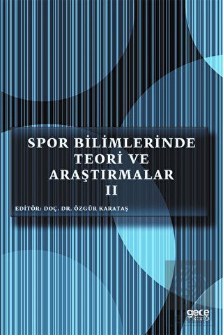Spor Bilimlerinde Teori ve Araştırmalar