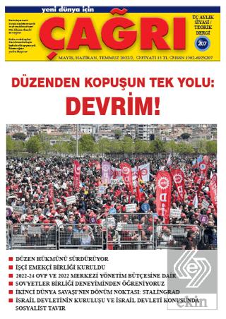 Yeni Dünya İçin Çağrı Dergisi Sayı 207 Mayıs Haziran Temmuz 2022