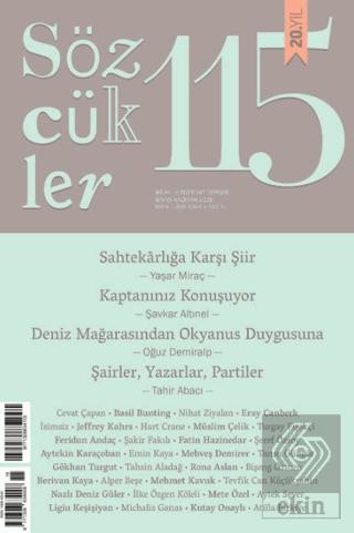 Sözcükler Dergisi 115 Sayı Mayıs Haziran 2025