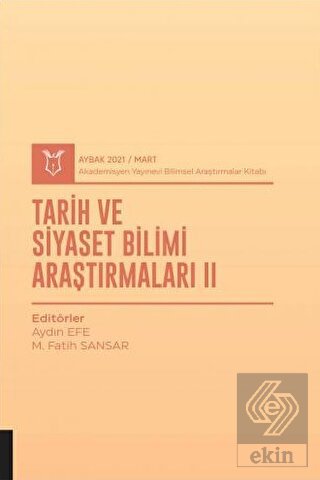 Tarih ve Siyaset Bilimi Araştırmaları