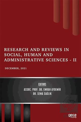 Research and Reviews in Social Human and Administ