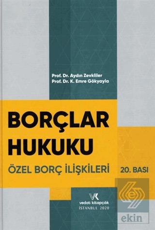 Borçlar Hukuku Özel Borç İlişkileri