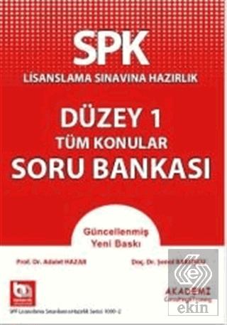 SPK Düzey 1 Tüm Konular Deneme Sınavı Lisanslama Sınavına Hazırlık
