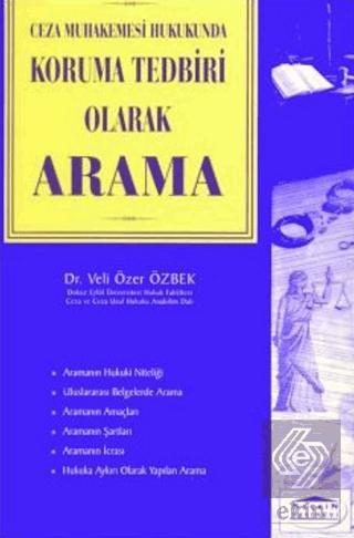 Koruma Tedbiri Olarak Arama
