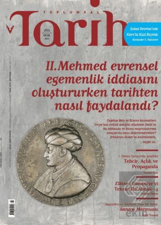Toplumsal Tarih Dergisi Sayı 253 Ocak 2015