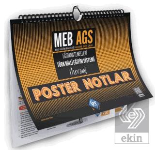 KR Akademi MEB AGS Eğitimin Temelleri ve Türk Milli Eğitim Sistemi Mevzuat Poster Notlar